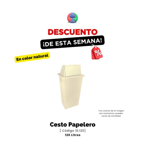 Cesto Papelero 10.120 Outlet Natural