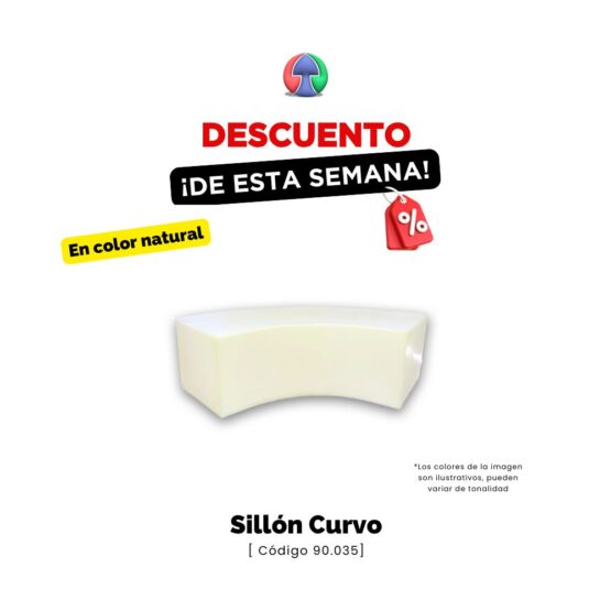 Sillón Curvo 90.035 Outlet Natural