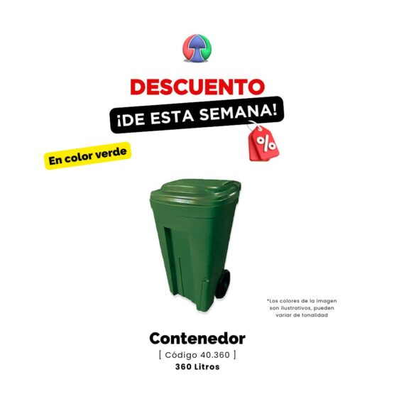 Contenedor 40.360 Outlet Verde