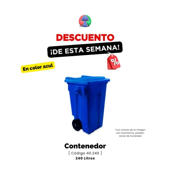 Contenedor 40.240 Outlet Azul