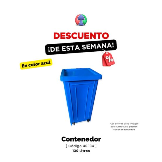 Contenedor 40.134 Outlet Azul