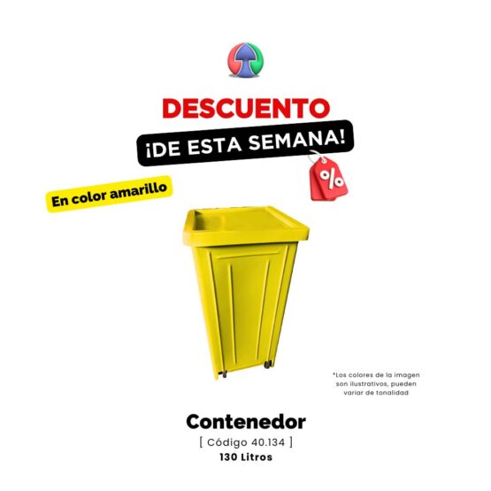 Contenedor 40.134 Outlet Amarillo