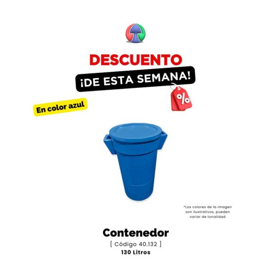 Contenedor 40.132 Outlet Azul